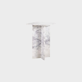 Watson - Square Side Table In Marble Finishoutdoor side table for patio furniture