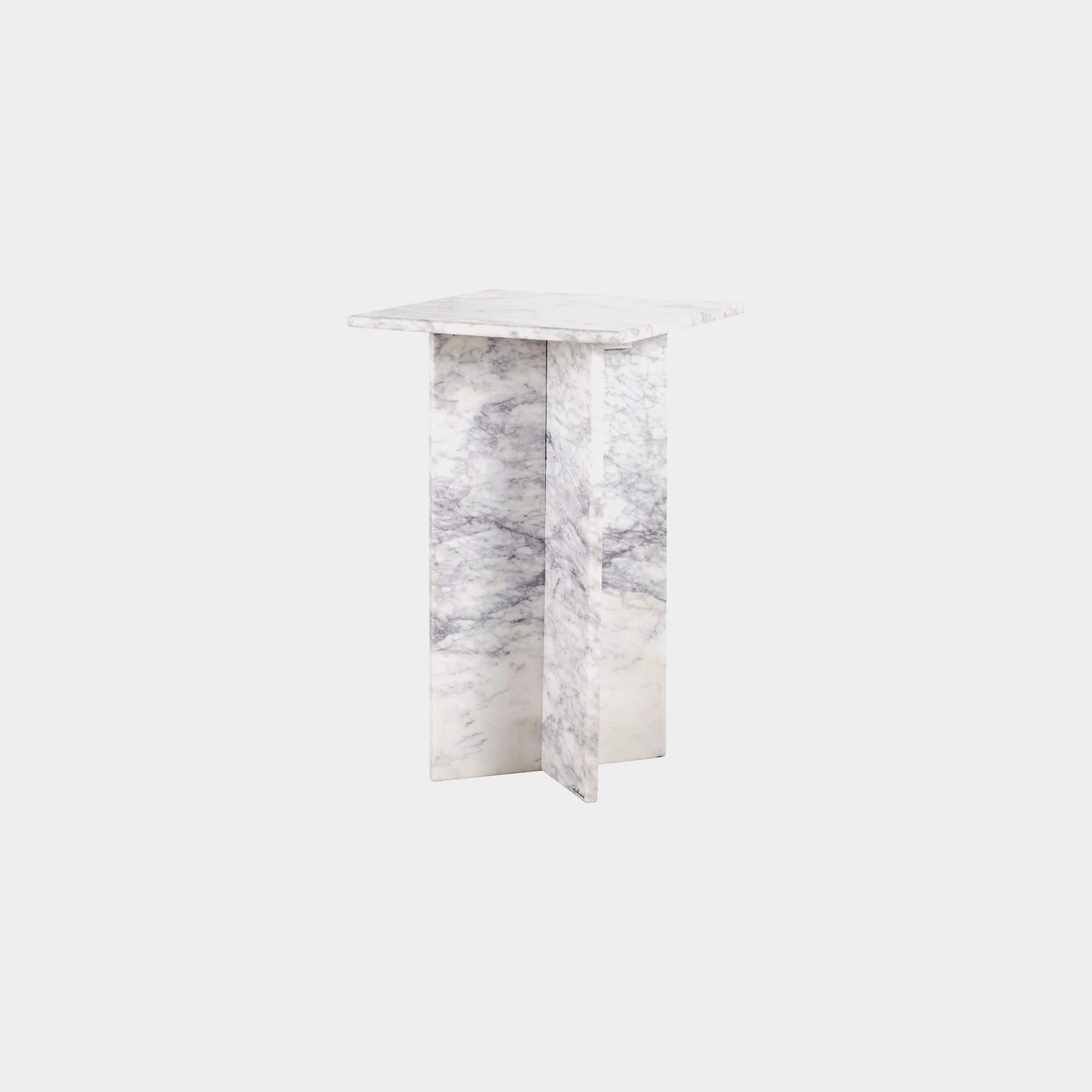 Watson - Square Side Table In Marble Finishoutdoor side table for patio furniture