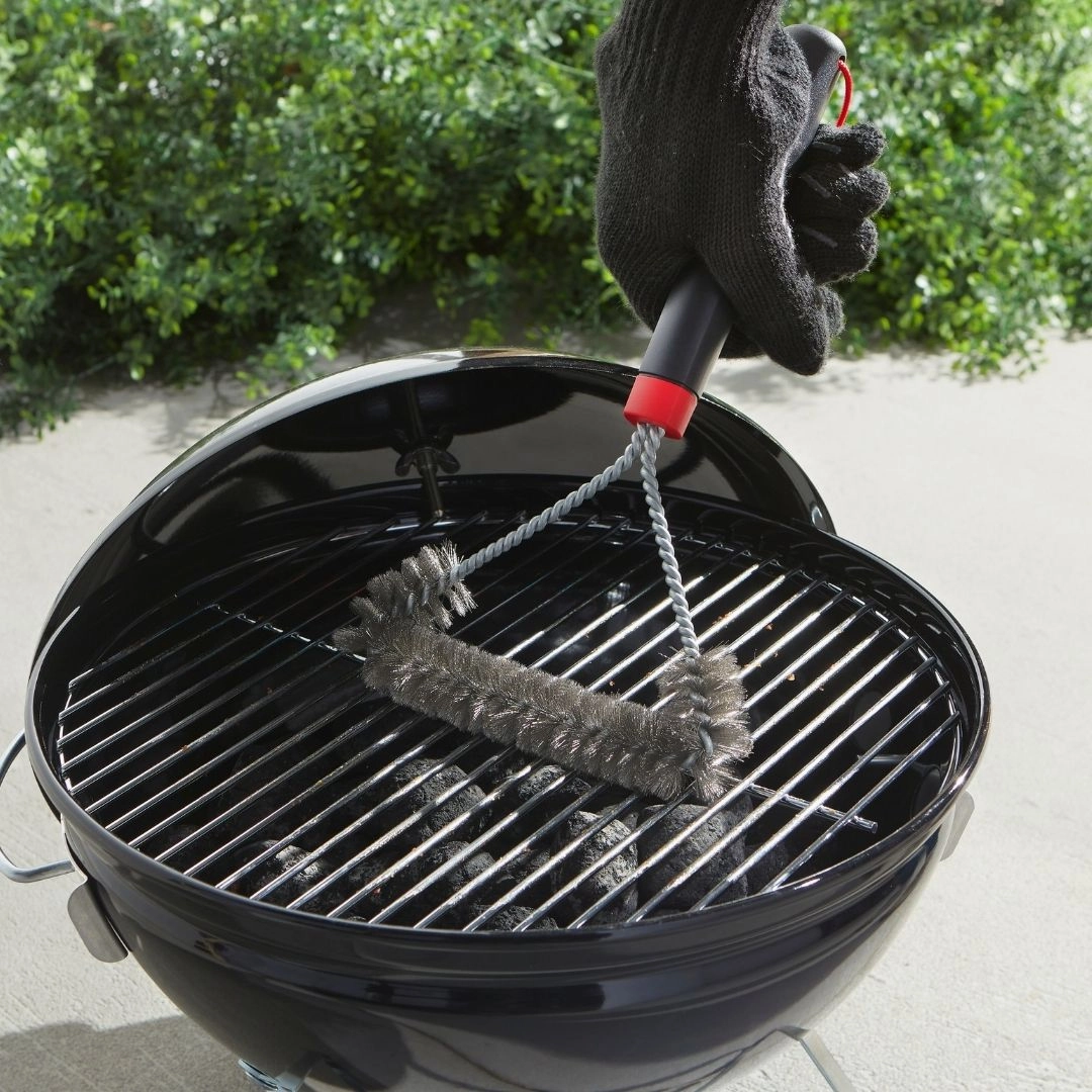 Weber BBQ Three-Sided Grill Brush 30.5cm