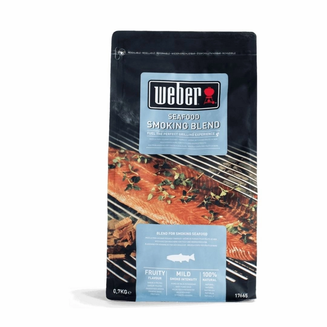 Weber BBQ Wood Chip Blend Seafood 0.7kg outdoor kitchen cooking station with sink