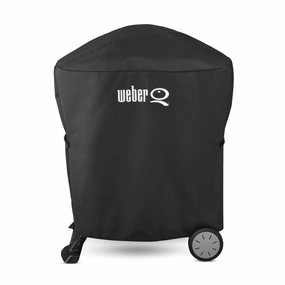 Weber Premium Barbecue Cover Q1000/2000 Series outdoor kitchen cooking station with sink