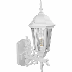 Welbourne One Light Wall Lantern Textured WhiteOutdoor wall sconces with motion sensor