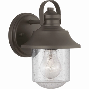 Weldon One Light Wall Lantern Architectural BronzeOutdoor wall sconces with motion sensor