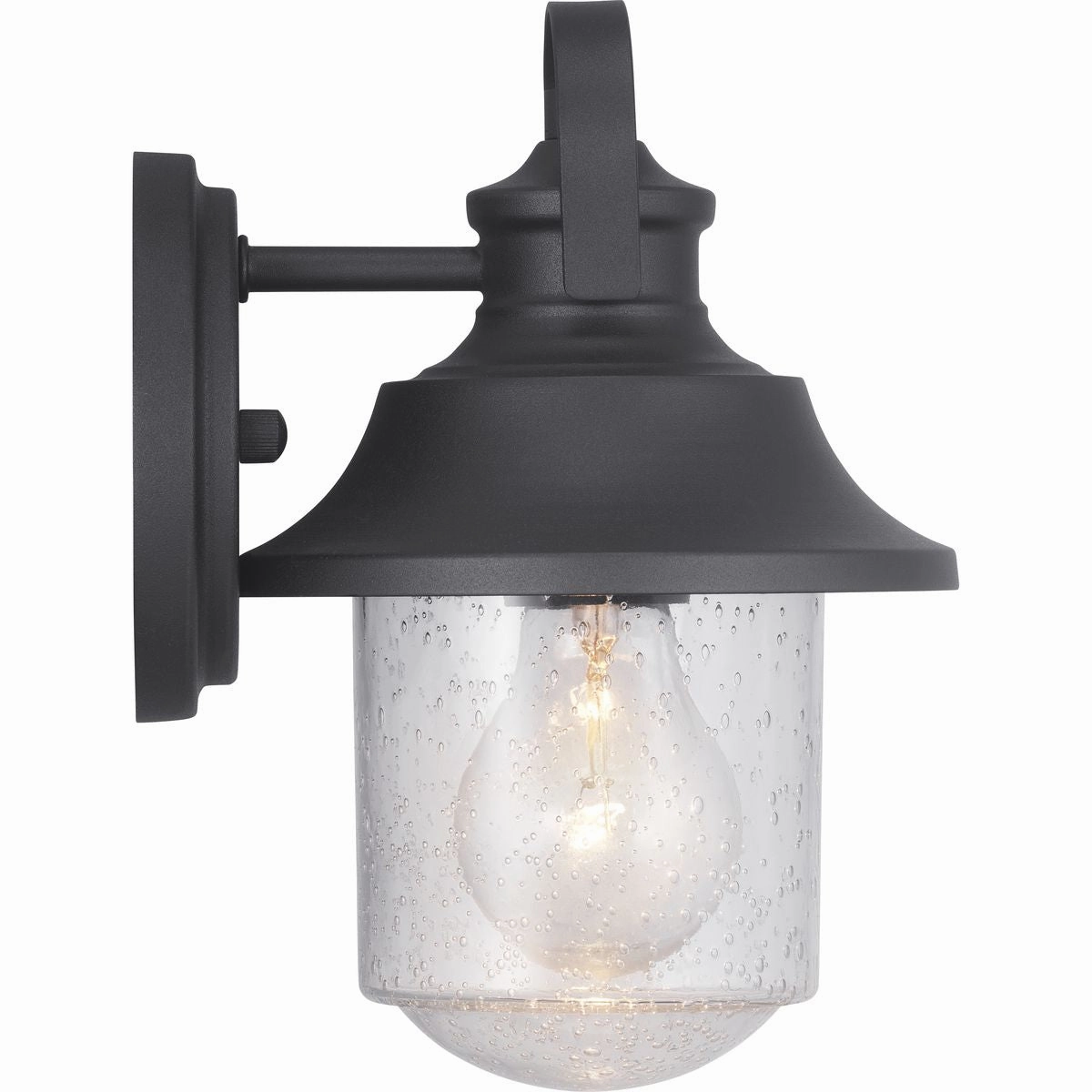 Weldon One Light Wall Lantern Black