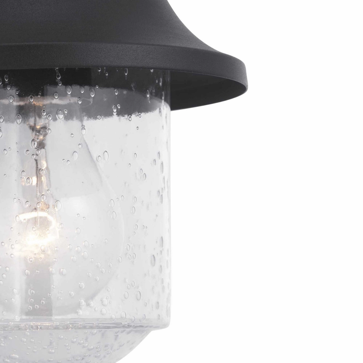 Weldon One Light Wall Lantern Black