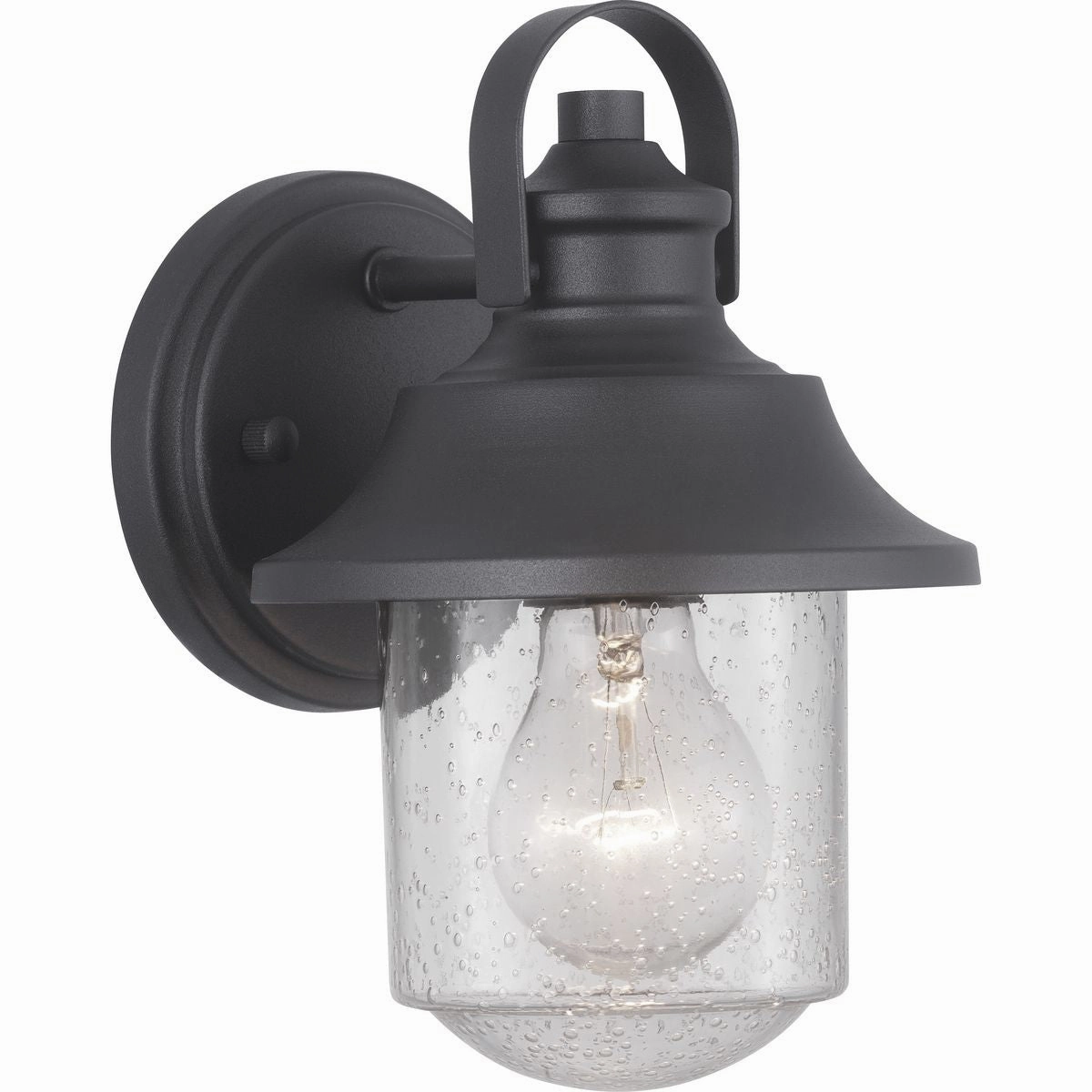 Weldon One Light Wall Lantern Black