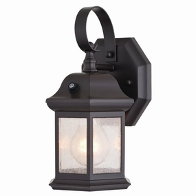 Wellington One Light Outdoor Wall Mount Medium BronzeOutdoor wall sconces with motion sensor