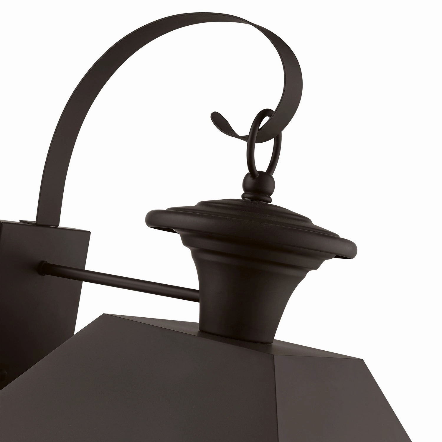 Wentworth Four Light Outdoor Wall Lantern Bronze w/Antique Brass Finish Cluster