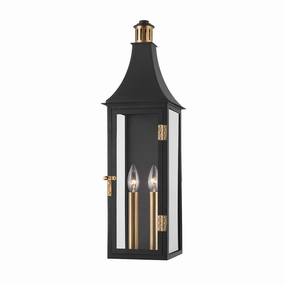 Wes 2-Light Exterior Wall SconceWeatherproof outdoor lighting