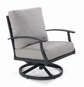 West Lake - Outdoor Swivel Chair - Greyoutdoor patio furniture set