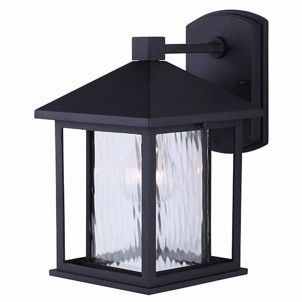 West One Light Outdoor Lantern BlackOutdoor wall sconces with motion sensor