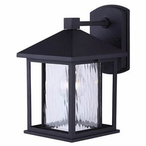 West One Light Outdoor Lantern BlackOutdoor wall sconces with motion sensor