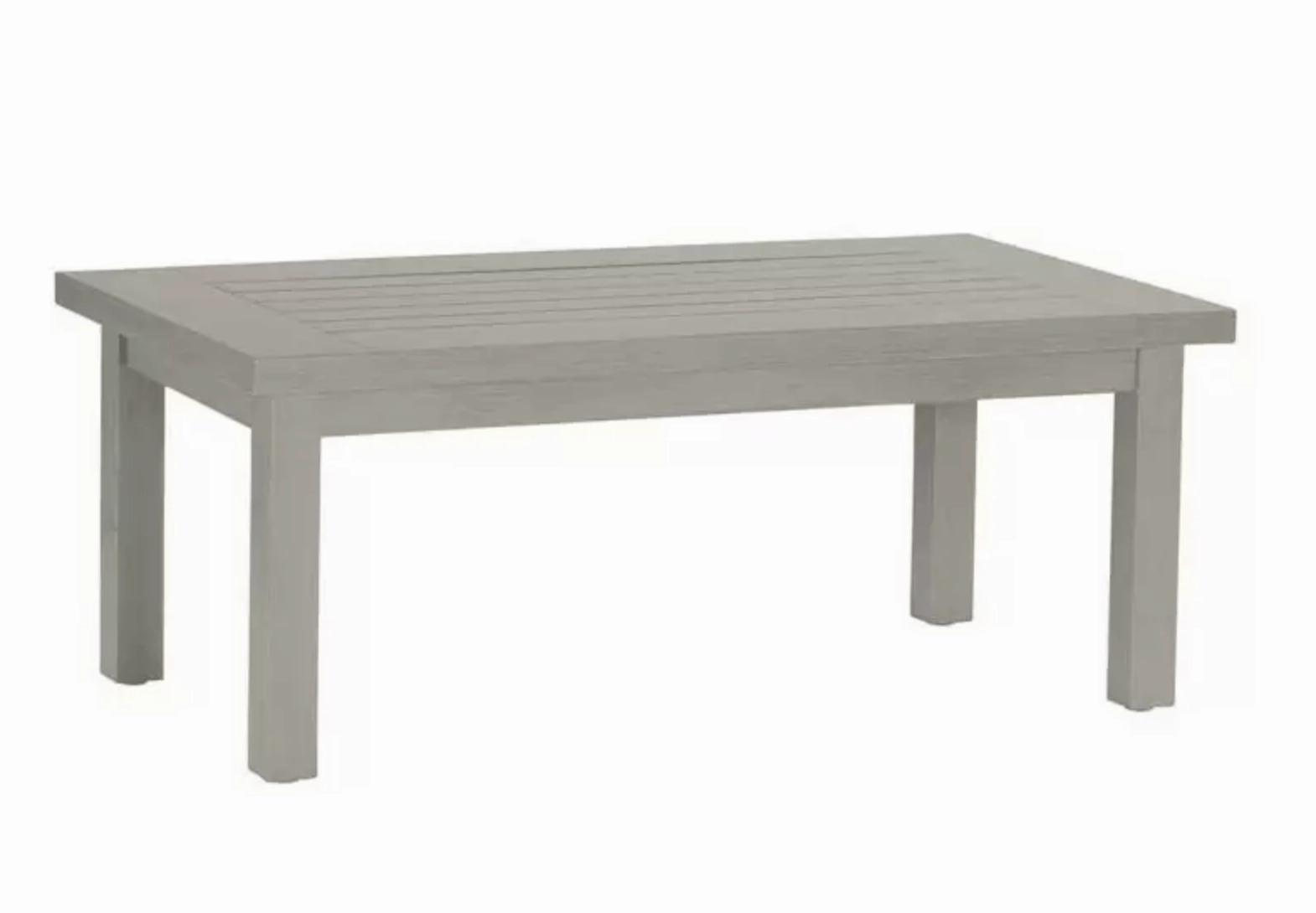 Westerly Aluminum Coffee Table - Oysteraluminum alloy outdoor sofa set