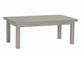 Westerly Aluminum Coffee Table - Oysteraluminum alloy outdoor sofa set