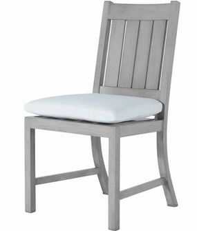Westerly Aluminum Dining Side Chair - Oysteraluminum alloy outdoor sofa set
