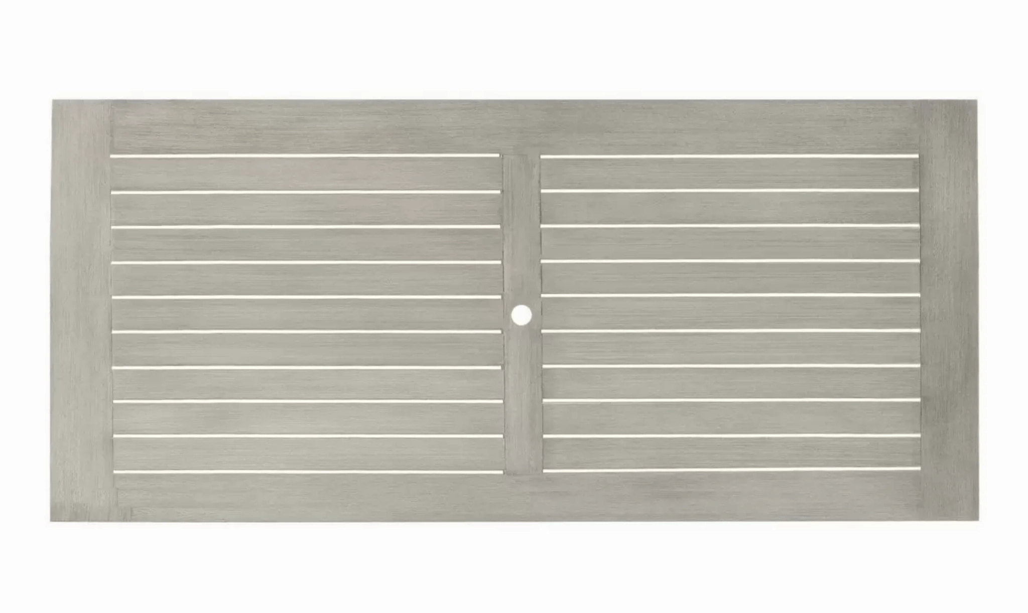 Westerly Aluminum Dining Table - Oyster