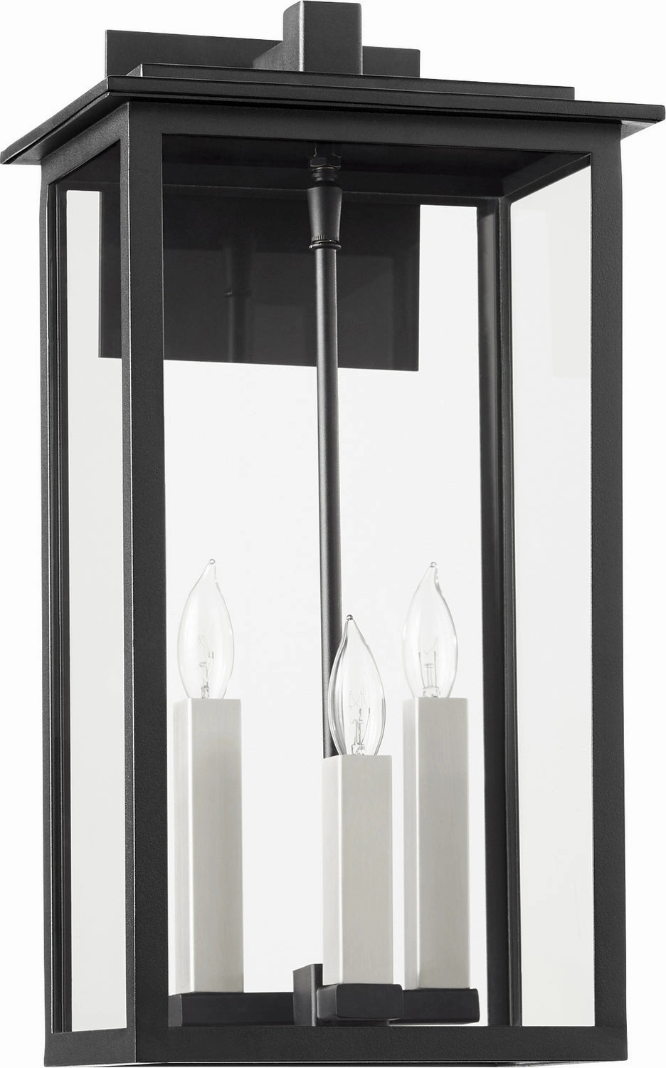 Westerly Three Light Wall Mount Textured Black