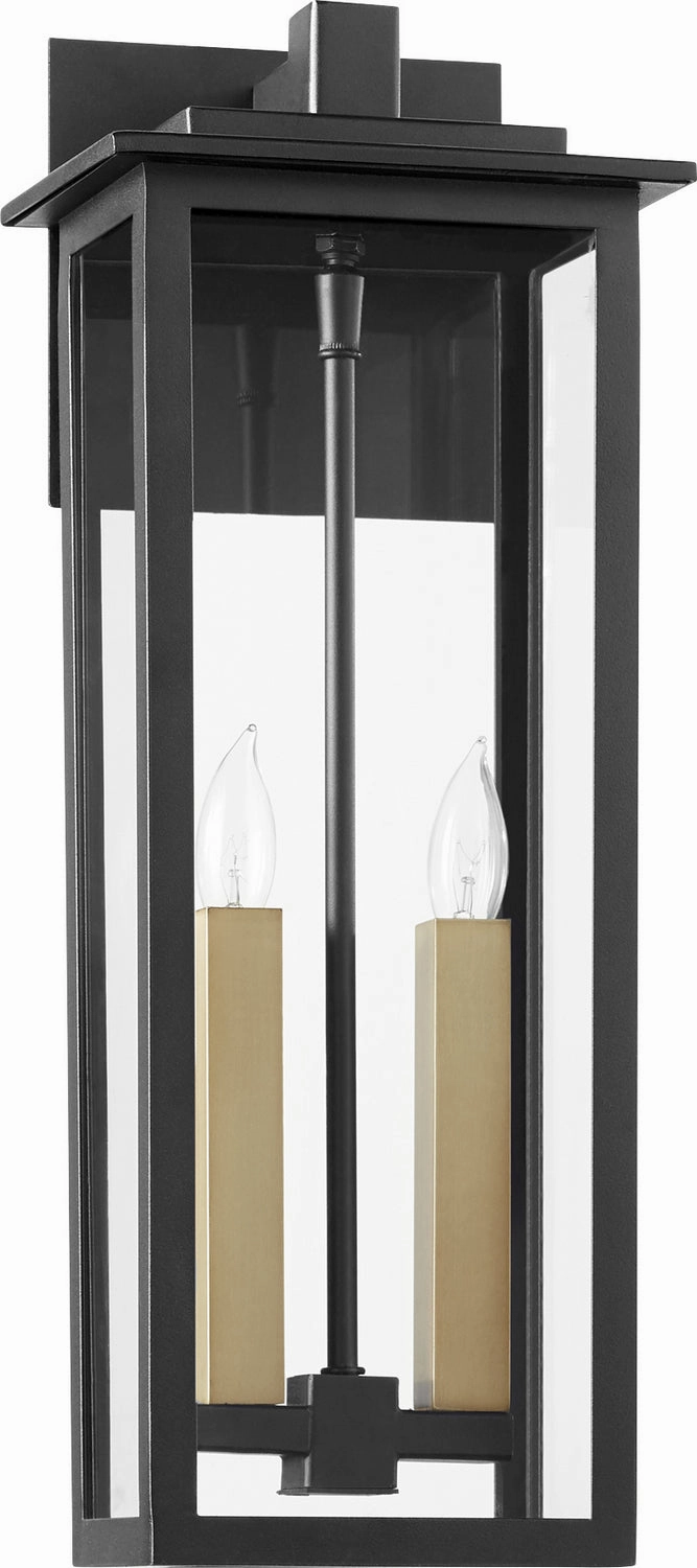 Westerly Two Light Wall Mount Textured Black