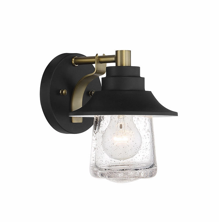 Westfield Manor One Light Bath Sand Coal W/ Soft BrassOutdoor wall sconces with motion sensor