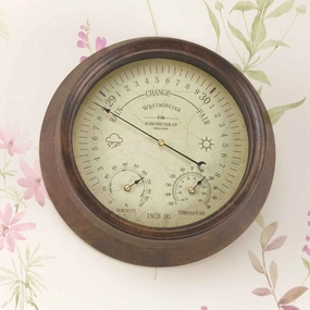 Westminster Barometer & Thermometeroutdoor garden decorative ornaments
