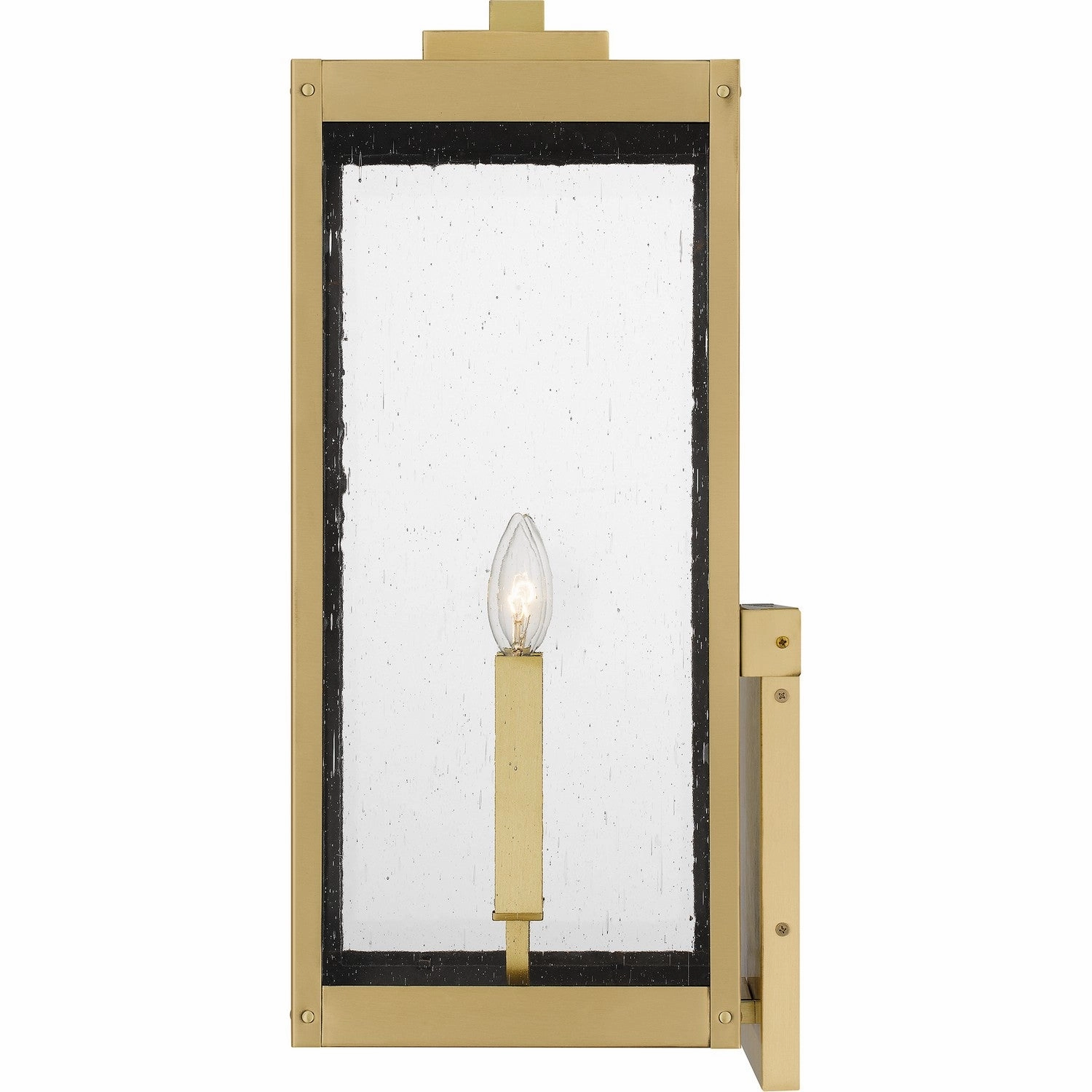 Westover Two Light Outdoor Wall Mount Antique Brass