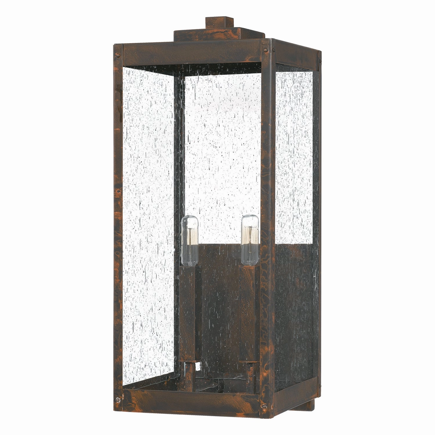 Westover Two Light Outdoor Wall Mount Industrial Bronze