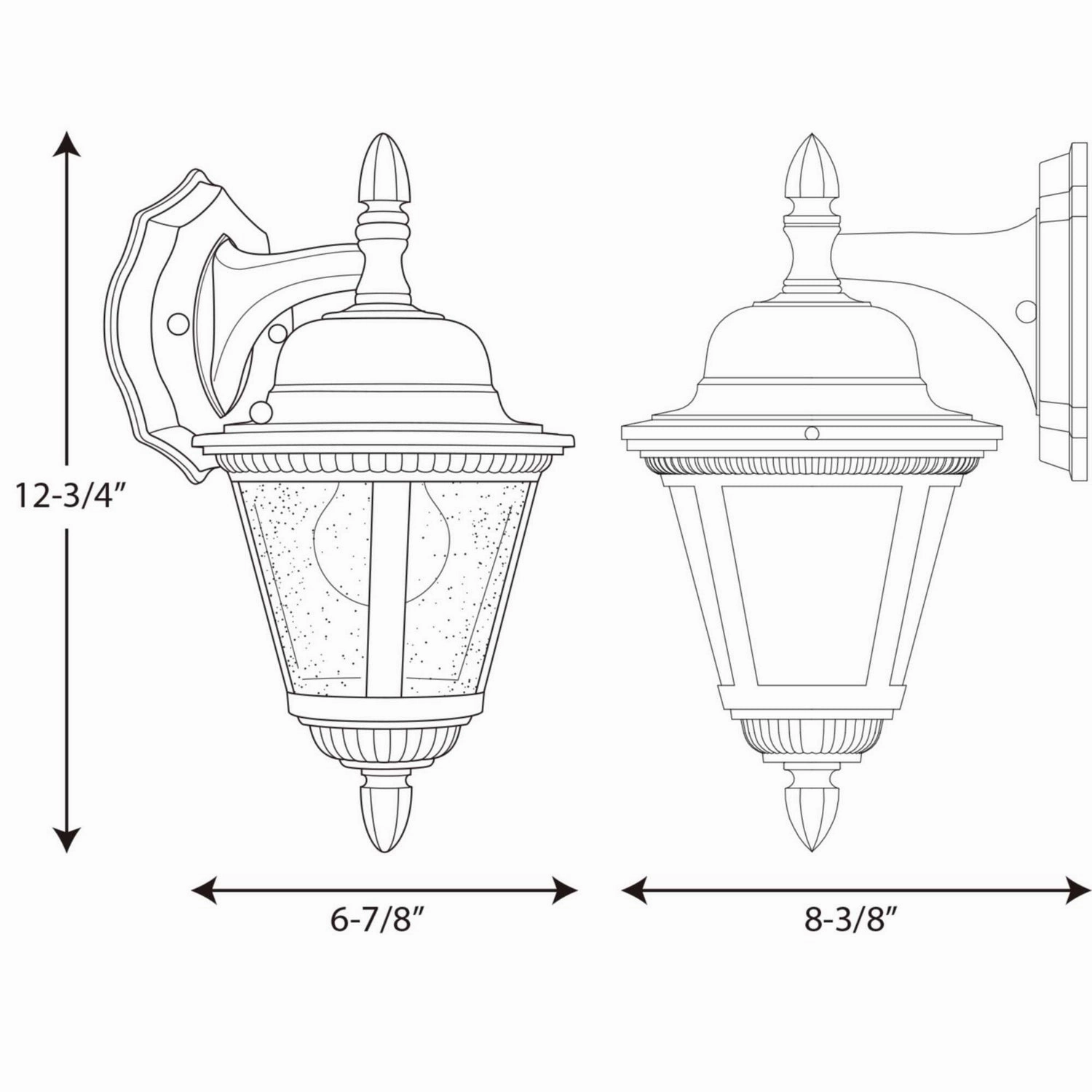 Westport LED LED Wall Lantern Antique Bronze