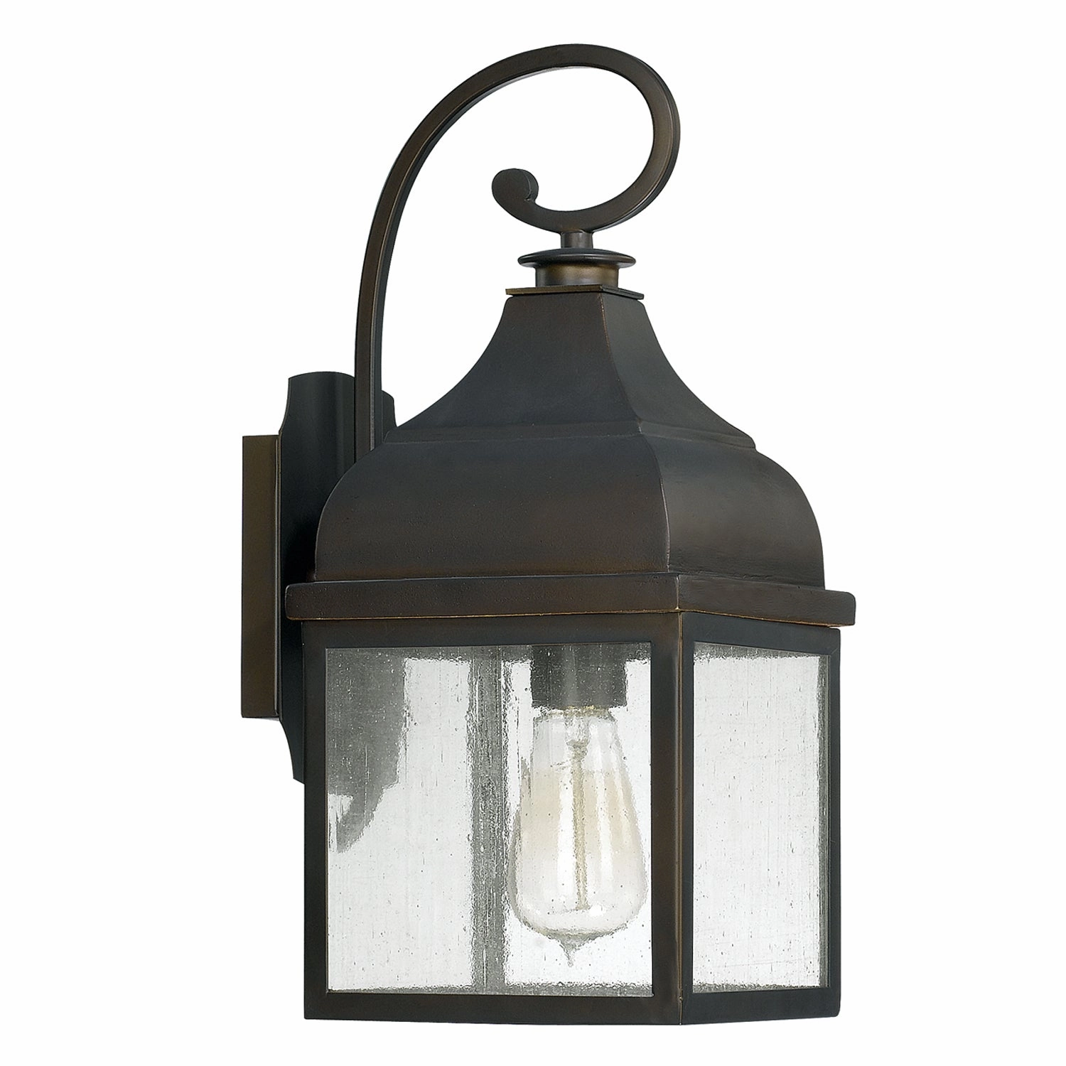 Westridge One Light Outdoor Wall Lantern Old BronzeOutdoor wall sconces with motion sensor