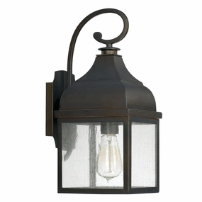 Westridge One Light Outdoor Wall Lantern Old BronzeOutdoor wall sconces with motion sensor