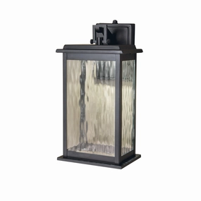 Weymouth LED Wall Mount Gun MetalOutdoor wall sconces with motion sensor
