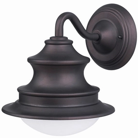 Wharf One Light Outdoor Downlight Oil Rubbed BronzeOutdoor wall sconces with motion sensor