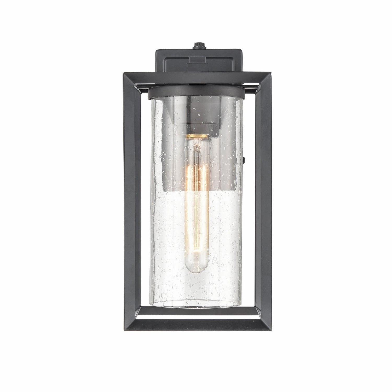 Wheatland One Light Outdoor Wall Sconce Powder Coated BlackOutdoor wall sconces with motion sensor
