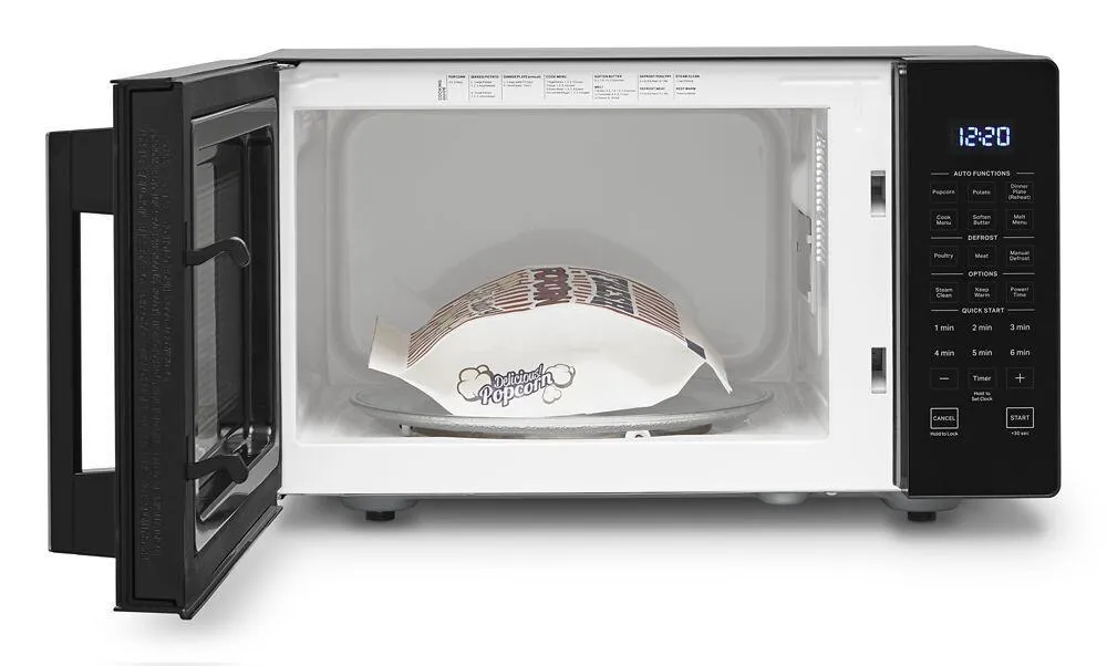 Whirlpool WMC30309LB 0.9 Cu. Ft. Capacity Countertop Microwave With 900 Watt Cooking Power