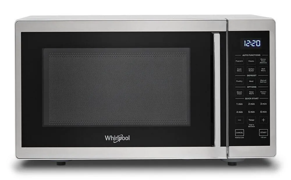 Whirlpool WMC30309LS 0.9 Cu. Ft. Capacity Countertop Microwave With 900 Watt Cooking Power