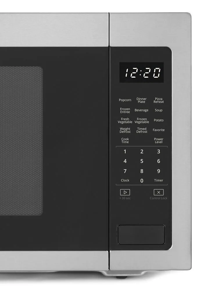 Whirlpool WMC50522HS 2.2 Cu. Ft. Countertop Microwave With 1,200-Watt Cooking Power
