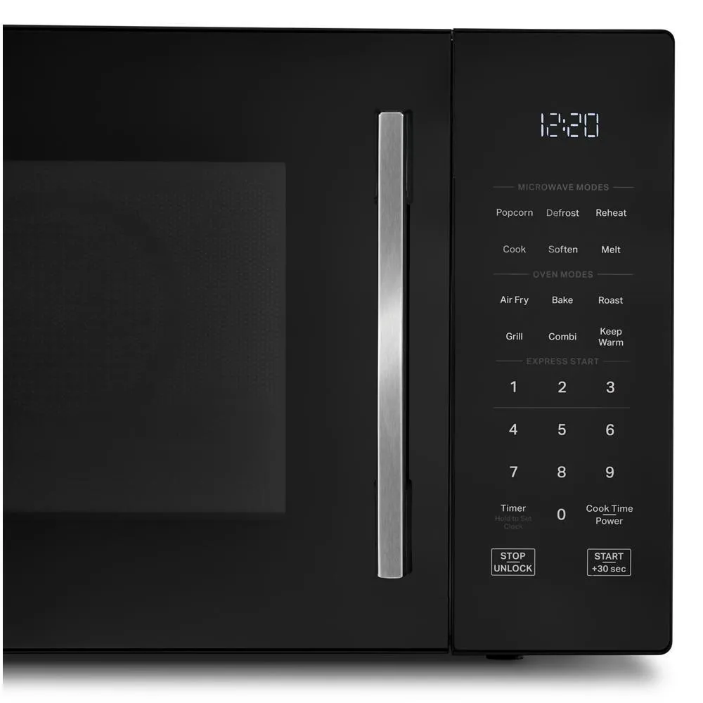 Whirlpool WMCS5522RB 1.0 Cu. Ft. Black All-In-One Multifunctional Countertop Microwave With Air Fry - 900 Watt