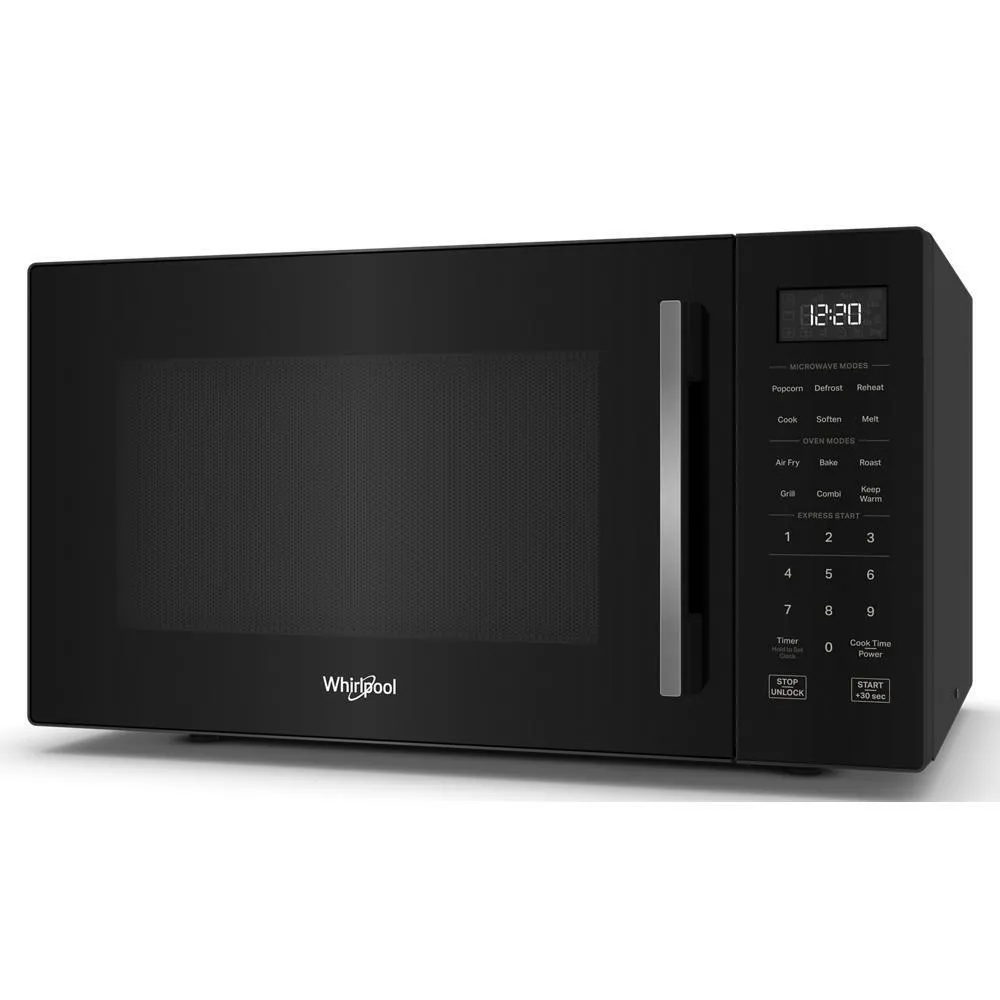 Whirlpool WMCS5522RB 1.0 Cu. Ft. Black All-In-One Multifunctional Countertop Microwave With Air Fry - 900 Watt