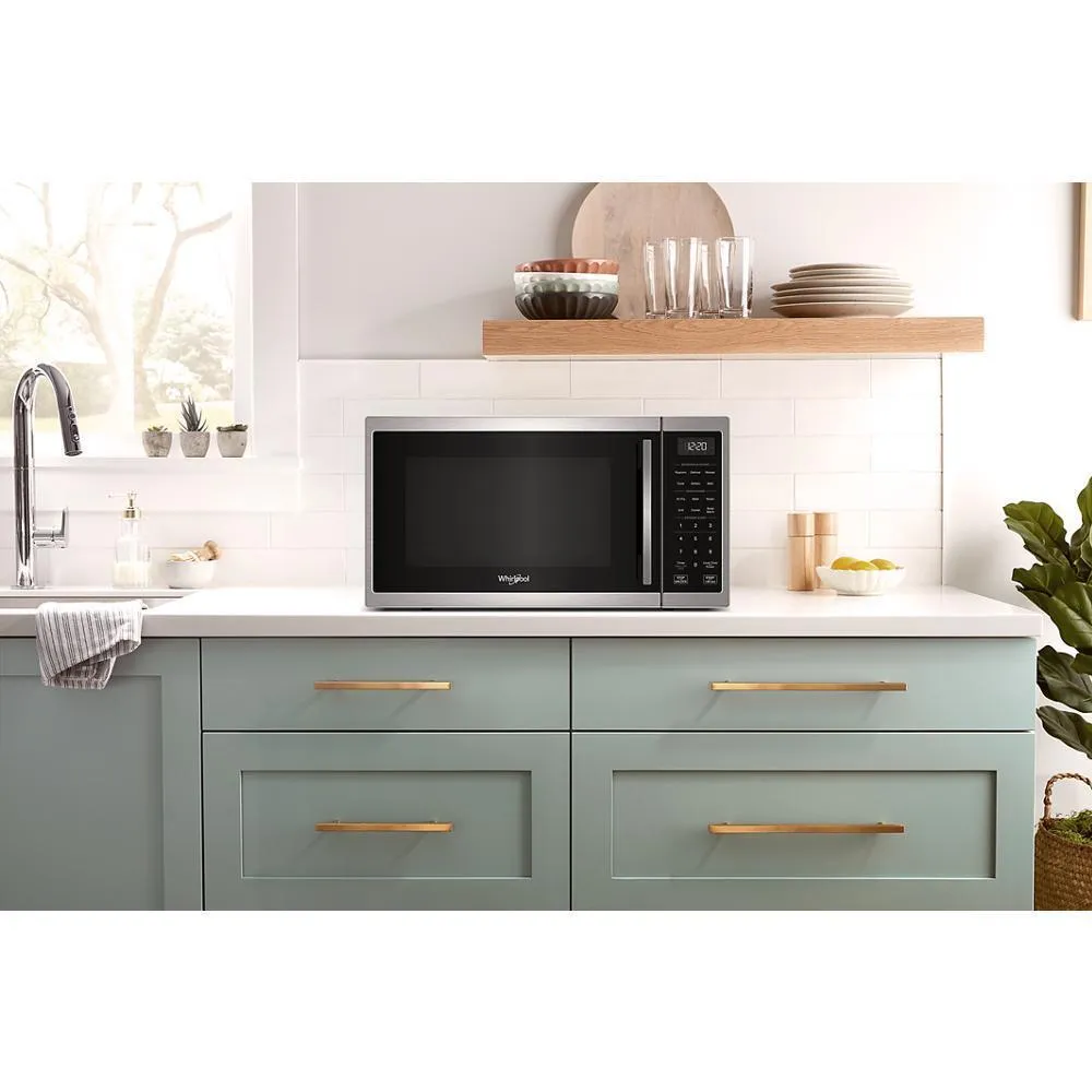 Whirlpool WMCS5522RS 1.0 Cu. Ft. Stainless Steel All-In-One Multifunctional Countertop Microwave With Air Fry - 900 Watt