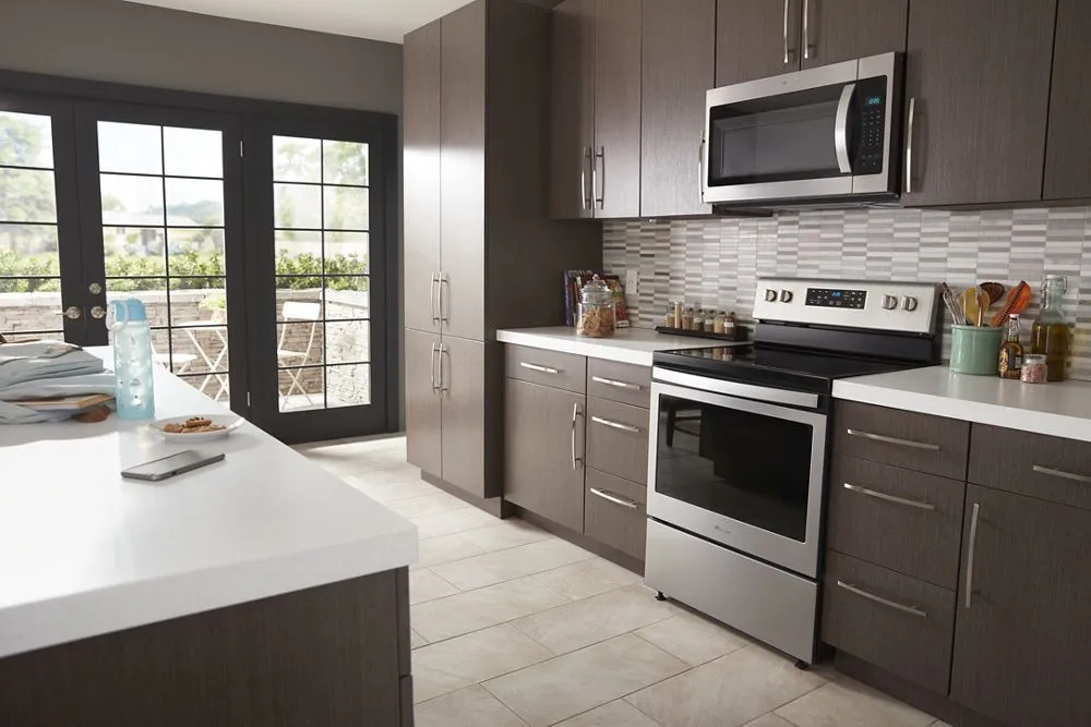 Whirlpool WMH31017HS 1.7 Cu. Ft. Microwave Hood Combination With Electronic Touch Controls