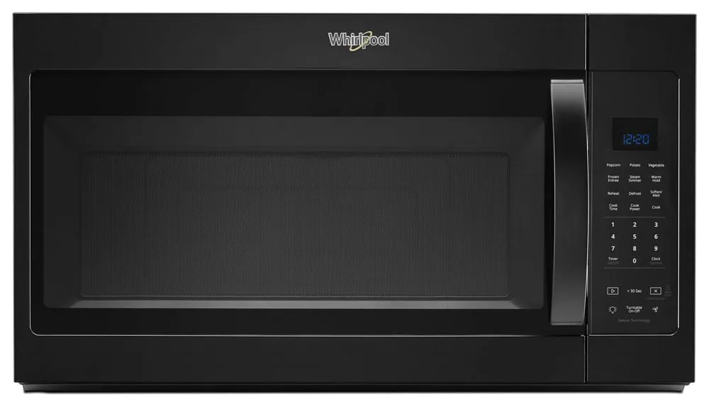 Whirlpool WMH32519HB 1.9 Cu. Ft. Capacity Steam Microwave With Sensor Cooking
