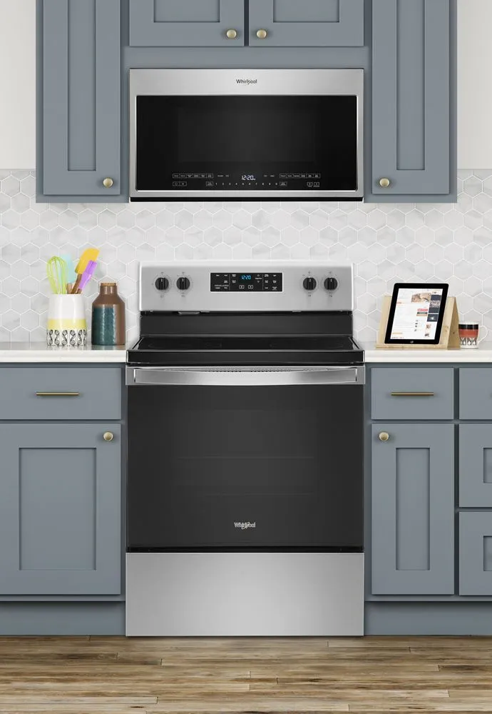Whirlpool WMH54521JZ 2.1 Cu. Ft. Over-The-Range Microwave With Steam Cooking