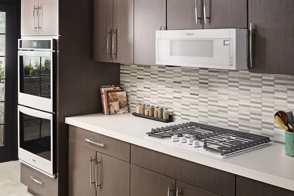 Whirlpool WML55011HW 1.1 Cu. Ft. Low Profile Microwave Hood Combination
