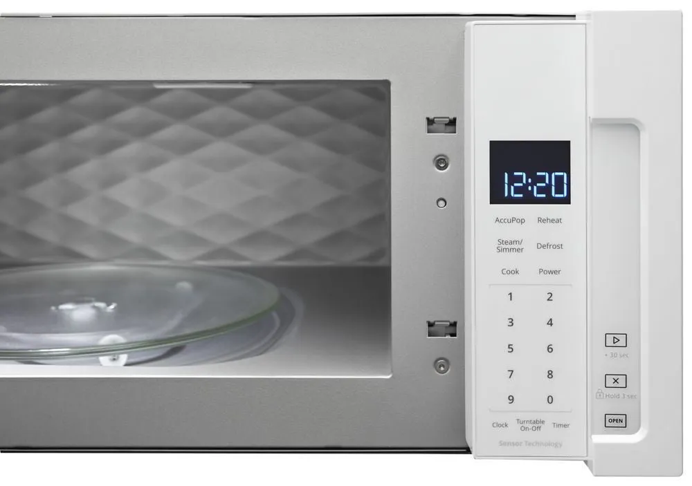 Whirlpool WML75011HW 1.1 Cu. Ft. Low Profile Microwave Hood Combination