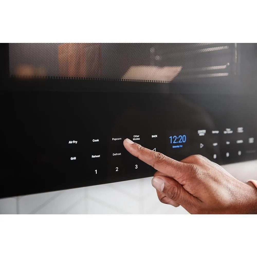 Whirlpool WMMF7330RB Air Fry Over-The-Range Microwave With Flush Built-In Design