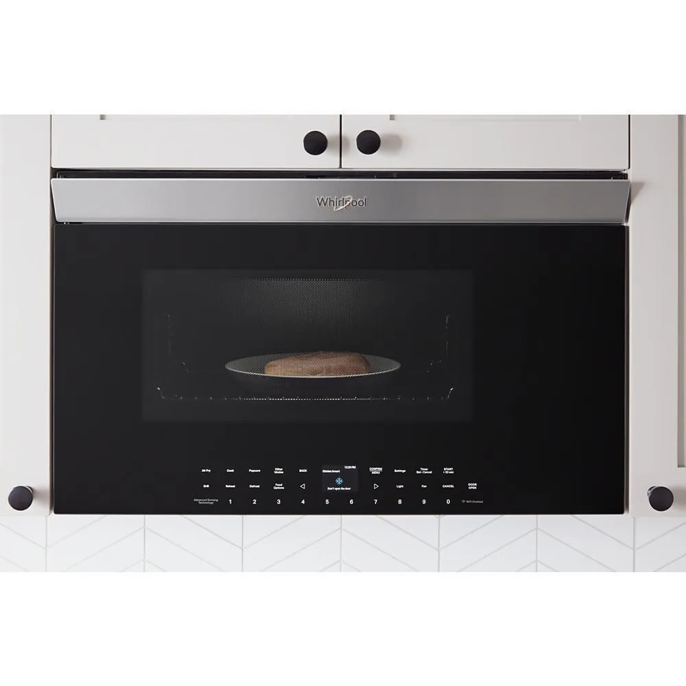 Whirlpool WMMF7530RZ Air Fry Over-The-Range Microwave With Advanced Sensing Technology