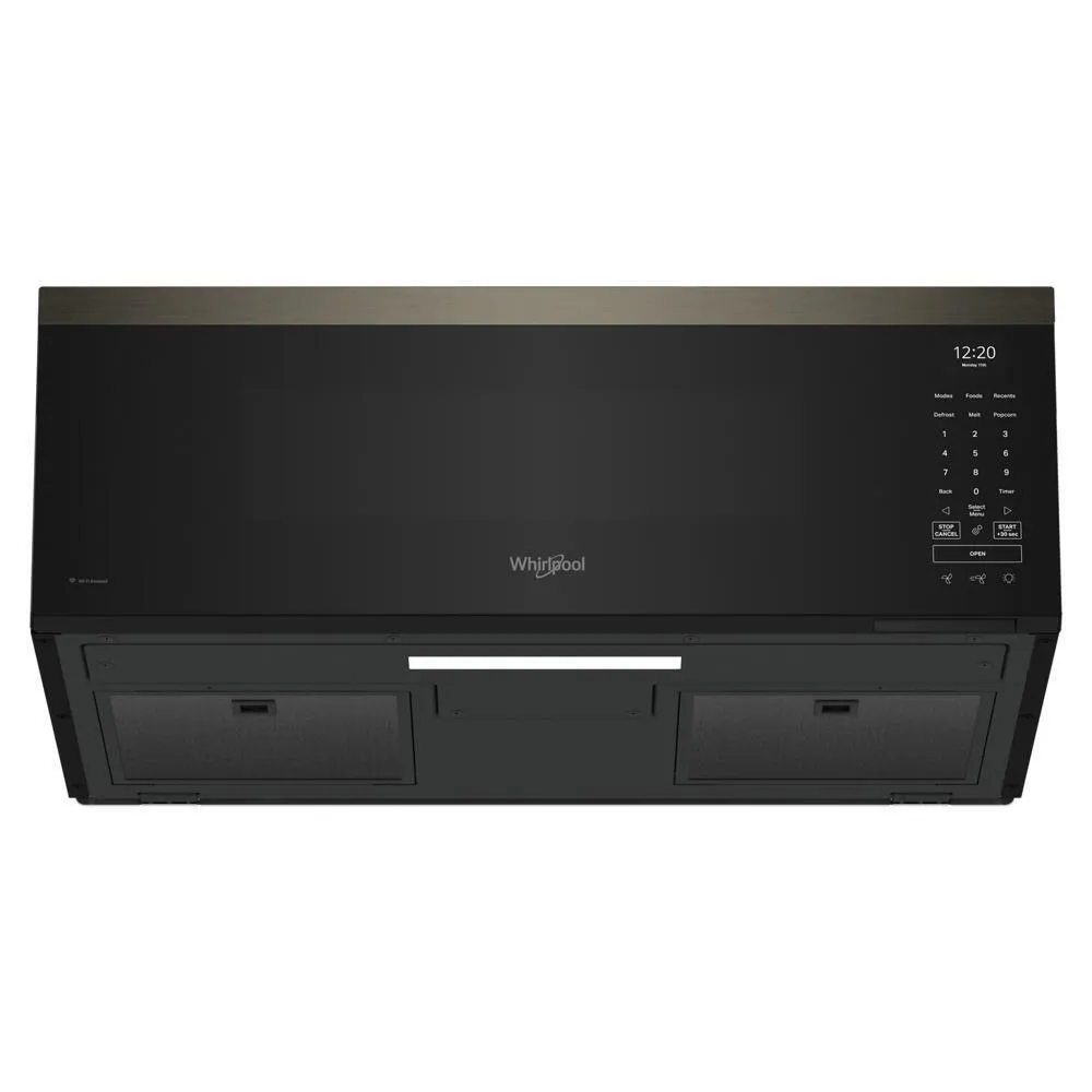 Whirlpool WMML5530RV 1.1 Cu. Ft. Smart Low Profile Microwave Hood Combination With 450 Crm 4-Speed Venting