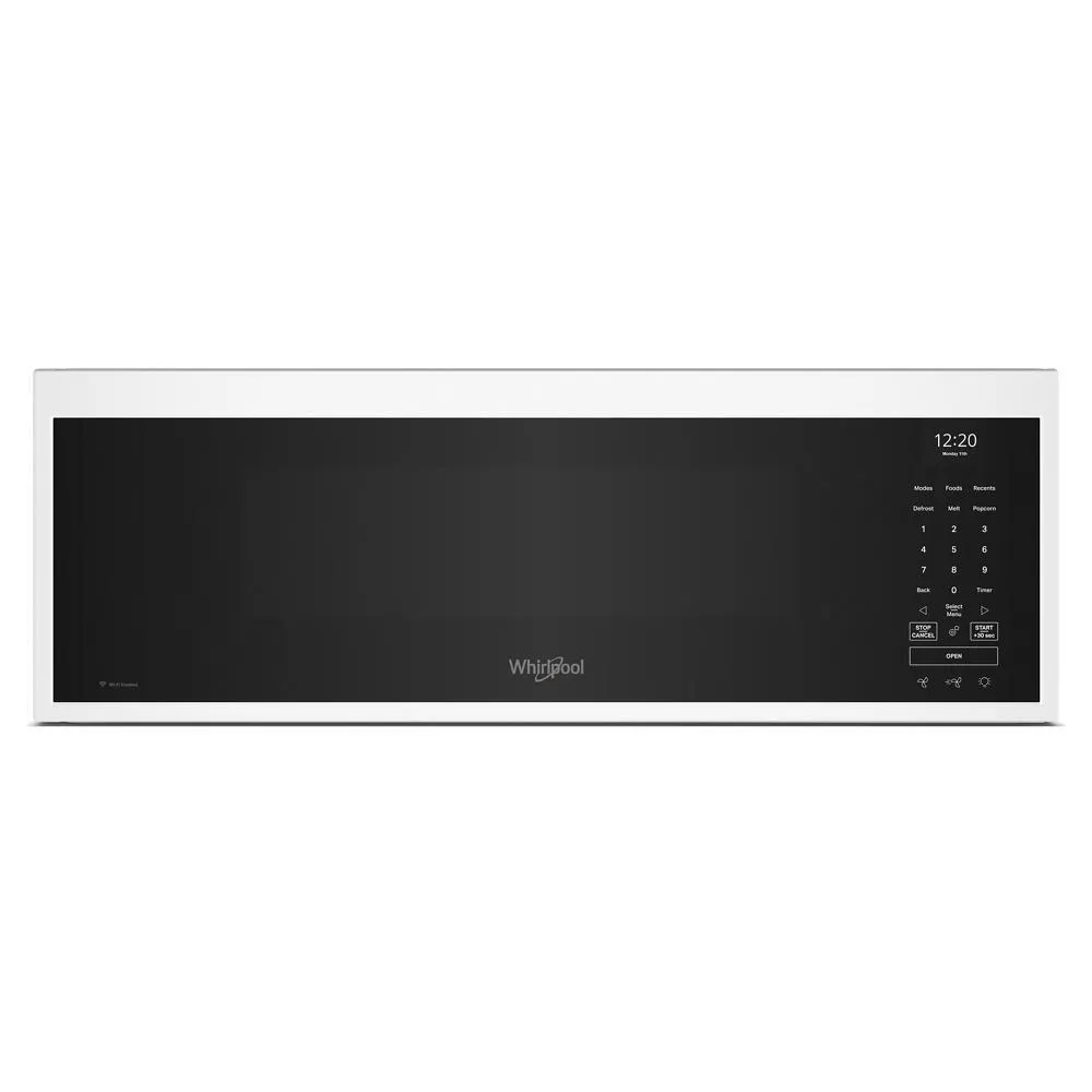 Whirlpool WMML5530RW 1.1 Cu. Ft. Smart Low Profile Microwave Hood Combination With 450 Crm 4-Speed Venting
