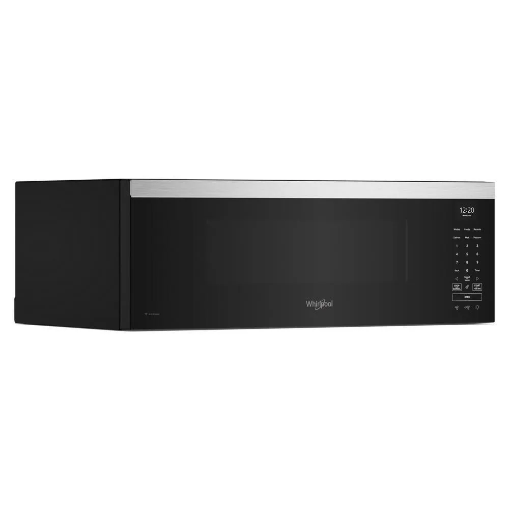 Whirlpool WMML5530RZ 1.1 Cu. Ft. Smart Low Profile Microwave Hood Combination With 450 Crm 4-Speed Venting