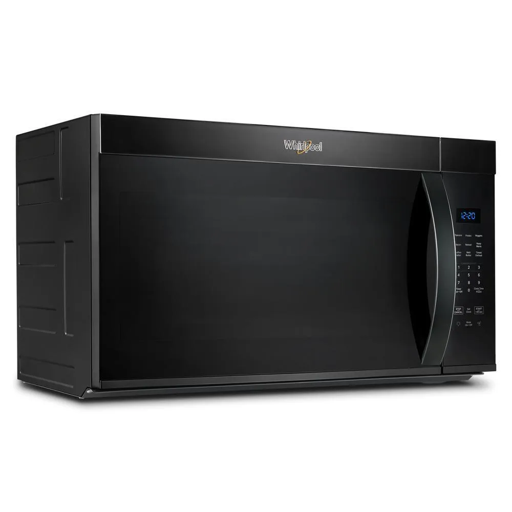 Whirlpool WMMS3130RB 30 W 1.7 Cu. Ft Over The Range Microwave With 1000-Watts Cooking Power