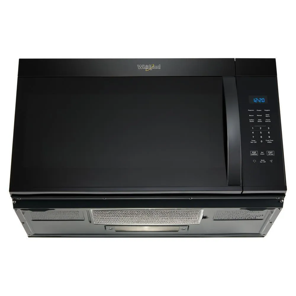 Whirlpool WMMS3130RB 30 W 1.7 Cu. Ft Over The Range Microwave With 1000-Watts Cooking Power